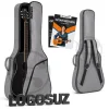 Fourtune Luca Gri Akustik Gitar Çantası Gigbag Kalın (Soft Case)