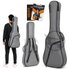 Fourtune Luca Gri Klasik Gitar Çantası Gigbag Kalın (Soft Case)