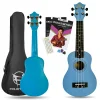 Fourtune Loki SP-21BL Soprano Mavi Ukulele Seti (Başlangıç Seviye)