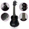 Fourtune Nova UKS-21BK Gül Ağacı Siyah Soprano Ukulele Seti