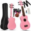 Fourtune Nova UKS-21LPK Soprano Pembe Ukulele Seti