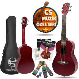 Fourtune Elio UKC-23RD Concert Ukulele Maun Hakiki Ağaç (ÖZEL SERİ)