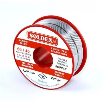 Soldex Lehim Teli 1.20mm 100gr