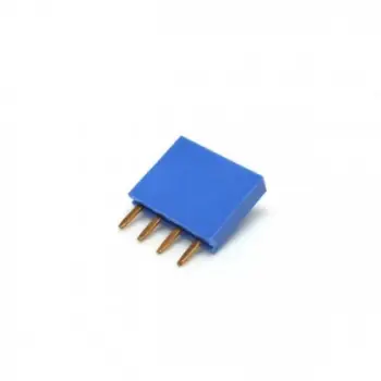 1x4 Pin Header Mavi - DİŞİ