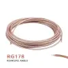 RG-178 Koaksiyel Kablo - RG178 Coaxial Cable