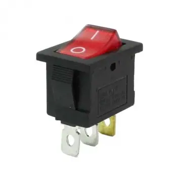 21x15mm Işıklı On-Off Switch Anahtar 3P