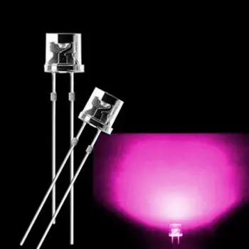 5mm Kesikbaş LED Pembe