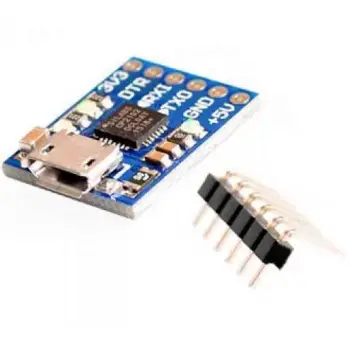 CP2102 Mikro USB to TTL UART Çevirici Dönüştürücü 6 Pin