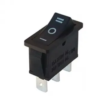 Tekli Dar Işıksız ON-OFF Anahtar Switch 3P