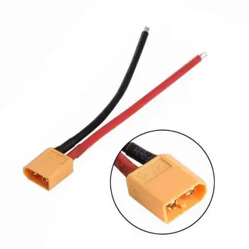 XT-90 Konnektör Kablolu - XT90 Dişi- Erkek Set