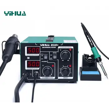 Yihua 852D+ Sıcak Hava Üflemeli Havya İstasyonu