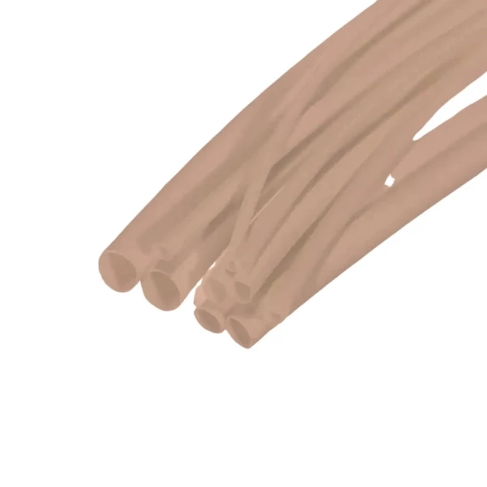 1.5 mm Makaron KAHVERENGİ (1.5mm Isı ile Daralan Kablo Makaronu) - 1 metre