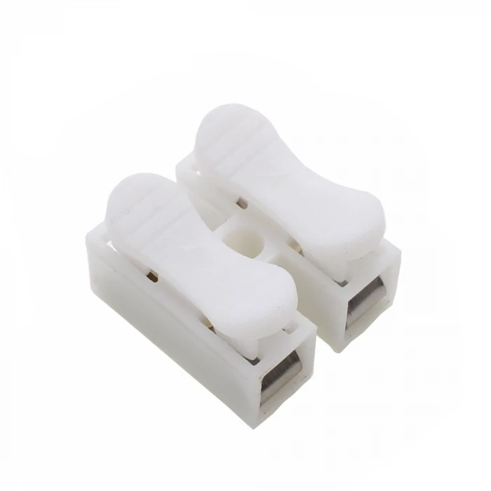 2 Pin Basmalı - Vidasız Klemens