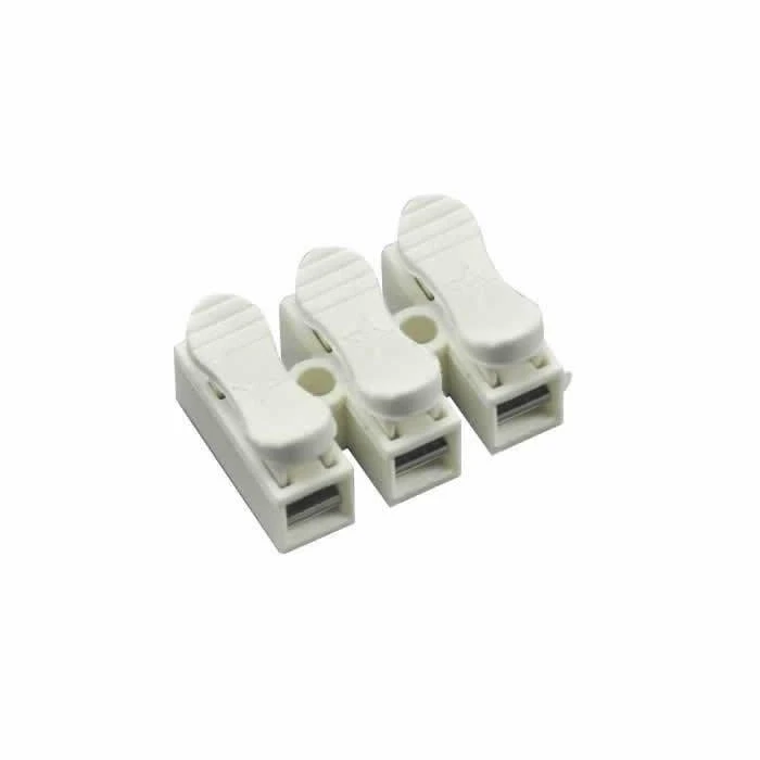 3 Pin Basmalı - Vidasız Klemens