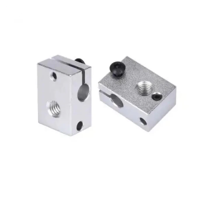 3D Yazıcı E3D V6 Alüminyum Isıtıcı Blok - PT100