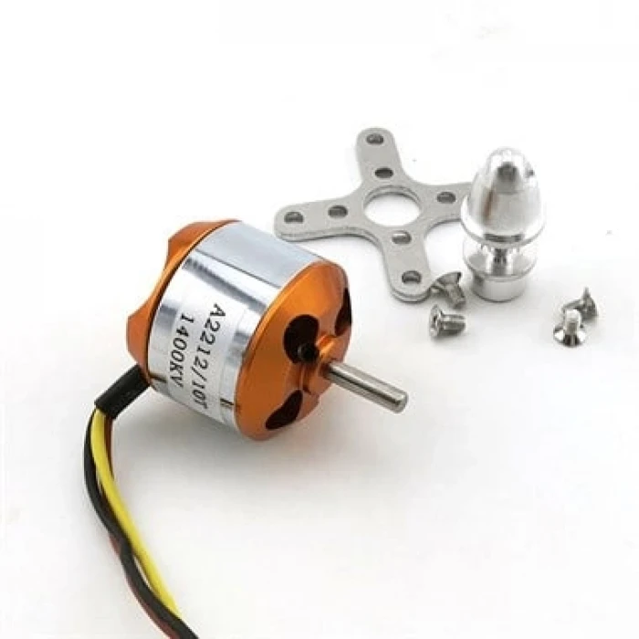 A2212 Fırçasız Drone Motoru - 1400KV Brushless FPV Motor