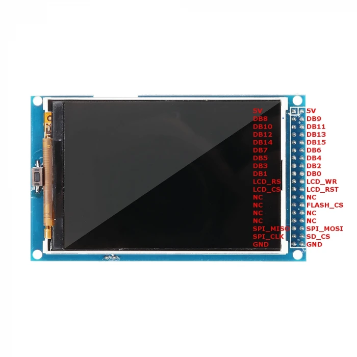 3.2 TFT LCD 480x320 Shield Arduino Mega 2560 Ekran