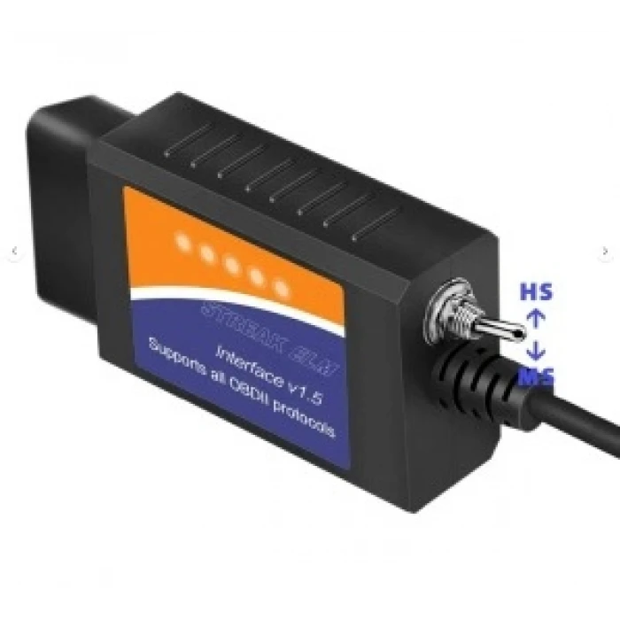 OBD2 USB V1.5 Araç Elm Ios Android Arıza Tespit Cihazı Tam Uyumlu