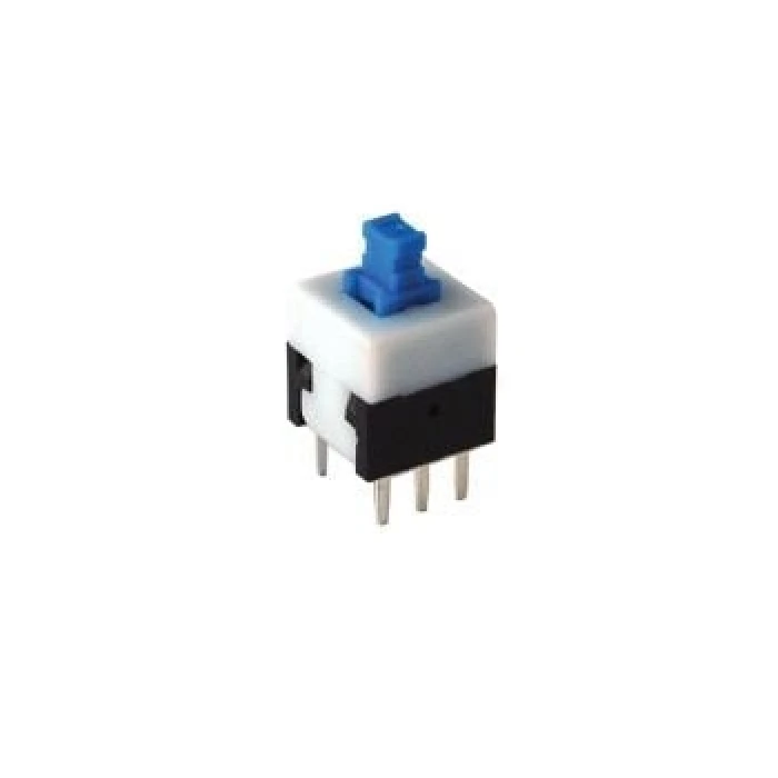 7x7 On-Off Buton Switch - Anahtarlı