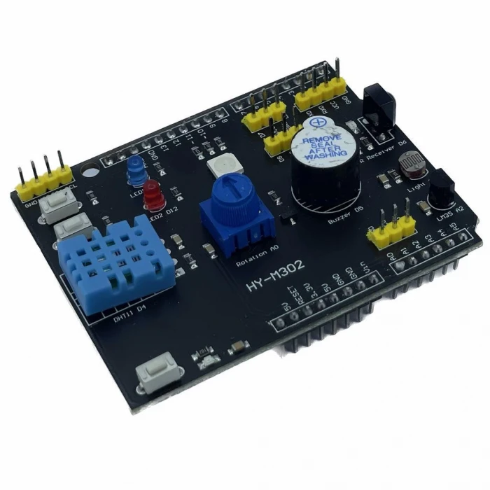 Arduino Çok Amaçlı Sensor Shield 9 In 1 DHT11 LM35