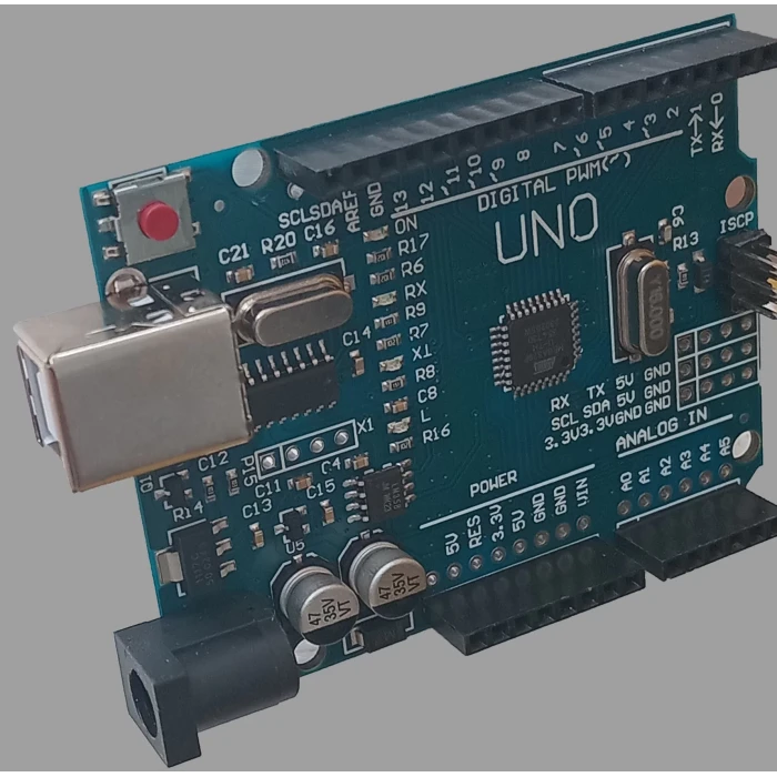 Arduino Uno R3 (Klon) CH340 + Programlama Kablosu