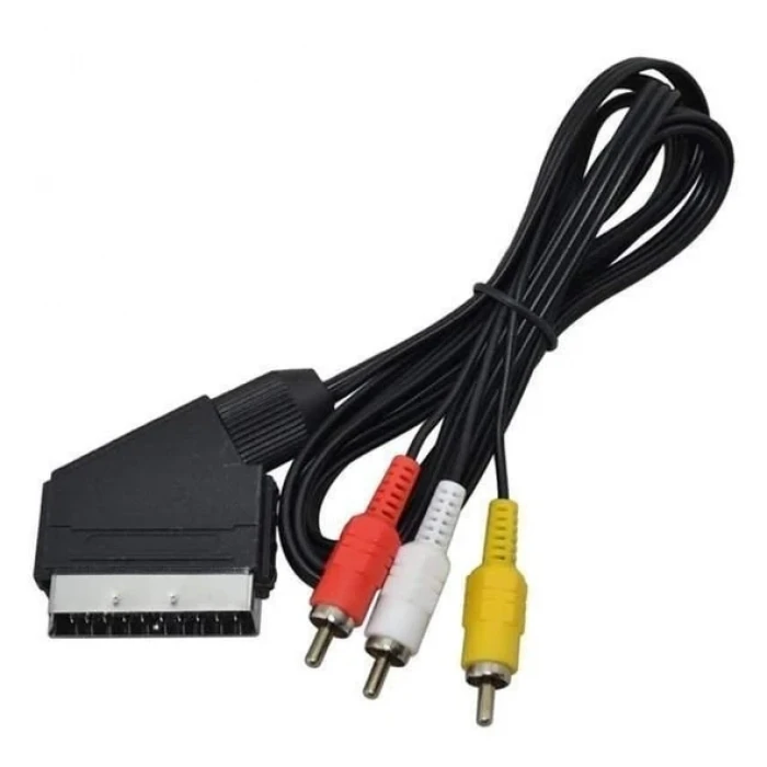 Atlanta Scart & 3 RCA Kablo