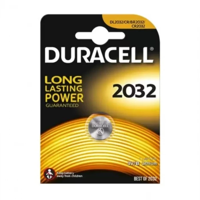 CR2032 Pil Duracell - 3V Lityum Para Pil