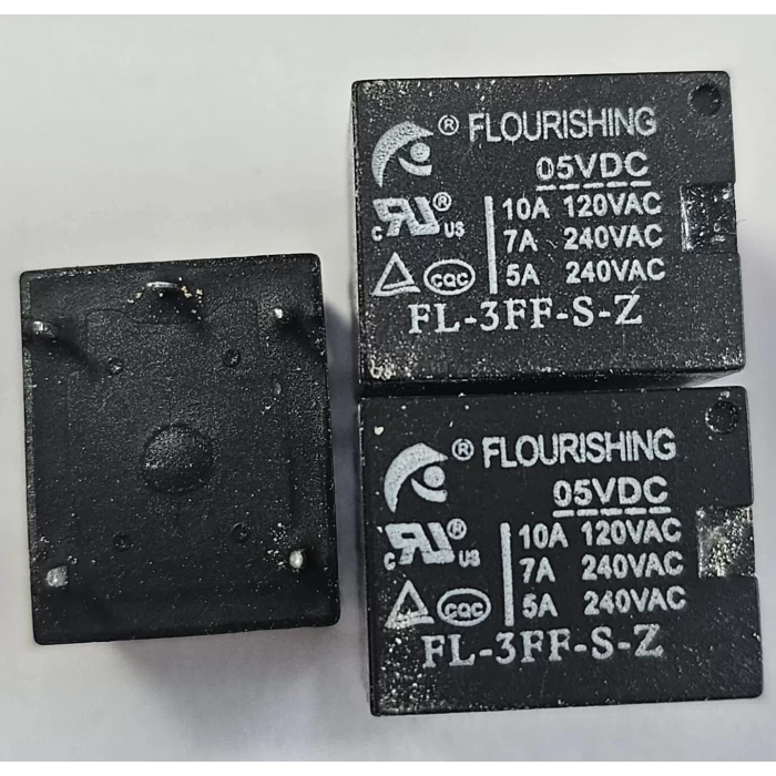 Flourshing 5v Dc Röle 250v 7A