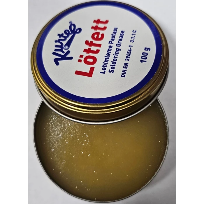Kurtel 100 Gr. Lötfet - Lehim Pastası