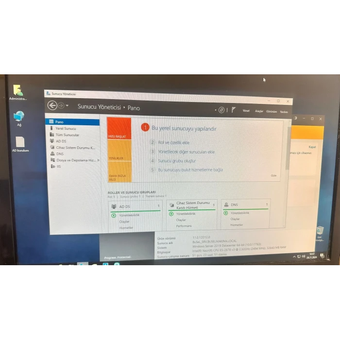 Kurumsal Server Kurulum