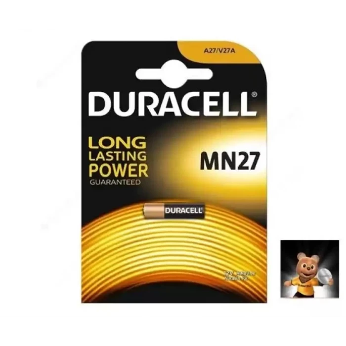 PİL 27A 12V ALKALİN (1 ADET) DURACELL MN27