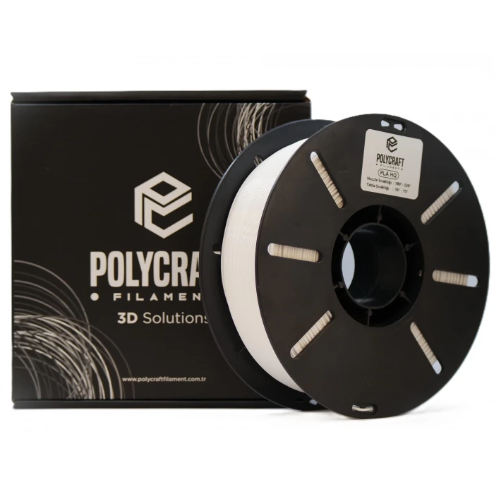 Polycraft PLA HQ (Plus) Filament 1.75 mm - 1 kg - Beyaz