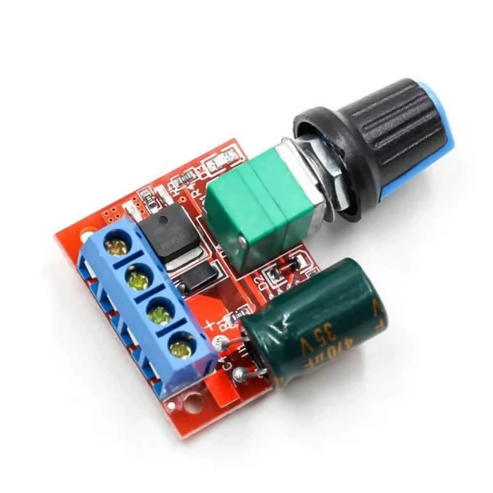 PWM DC 5V-35V 5A Motor Hız Kontrol Devresi