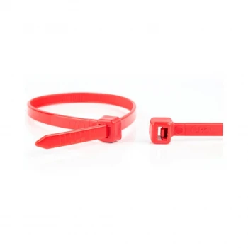 100x2.5mm Kırmızı Kablo Bağı