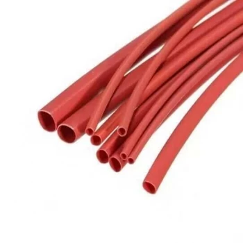 1,6mm Makaron KIRMIZI (1,6 mm Isı ile Daralan Kablo Makaronu) - 1 metre