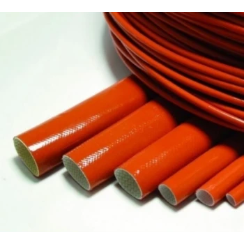 10mm H Class Silikon İzoleli Cam Elyaf Makaron - 1 Metre