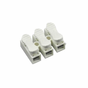 3 Pin Basmalı - Vidasız Klemens