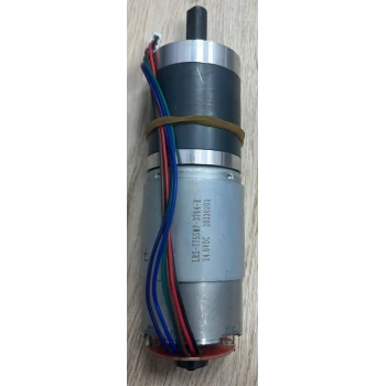 24V Düşük Gürültülü DC Motor 71 RPM / Enkoder