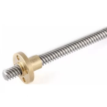 3D Yazıcı Vidalı Mil Somun 400mm + Trapez T8 8mm