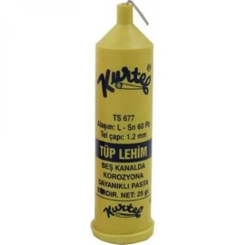 Kurtel 25gr Tüp Lehim Teli 60 / 40 1.2 mm