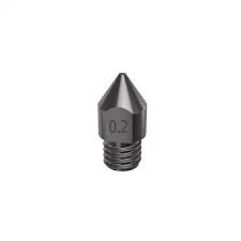 MK8 0.2 Siyah Nozzle 3D Printer Extruder