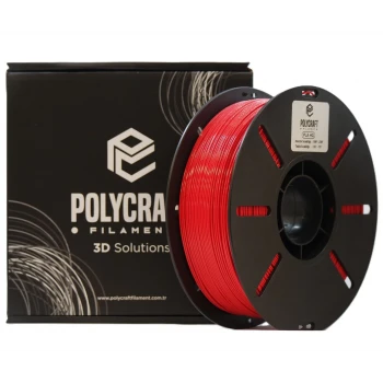 Polycraft PLA HQ (Plus) Filament 1.75 mm- 1 kg - Bayrak Kırmızısı