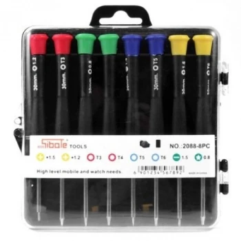 Sibole 8 Parça Saat Cep Telefonu Tablet Mini Tornavida Seti