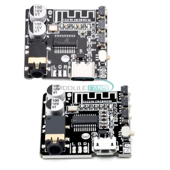 VHM-314 MP3 Bluetooth 5.0 Alıcı - Kablosuz Stereo Müzik Modülü butonlu