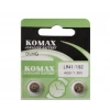 AG3 LR41 1.5V Düğme Pil Komax
