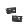 OEM Usb Soketli Voltmetreli Akü Kapasite Göstergesi 12v Pil Uyumlu