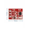 TTP223B Kırmızı Dokunmatik Sensör Modülü Touch Kapasitif 1 Kanal