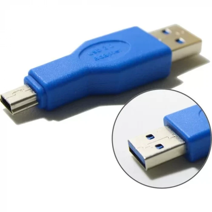 10 Pin Mini USB 3.0 Erkek To USB 3.0 Erkek Çevirici Dönüştürücü Adaptör