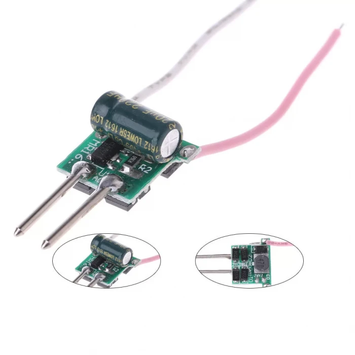 12-24 VDC 300mA 1W PCB Tip Sabit Akım Açık Led Drıver