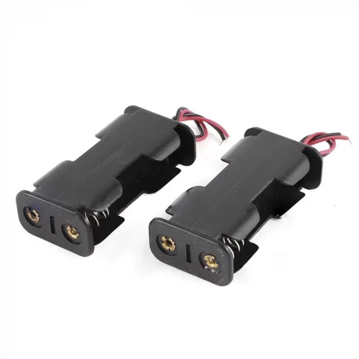 2-li AA Kalem Pil Yuvası - Çift Yönlü